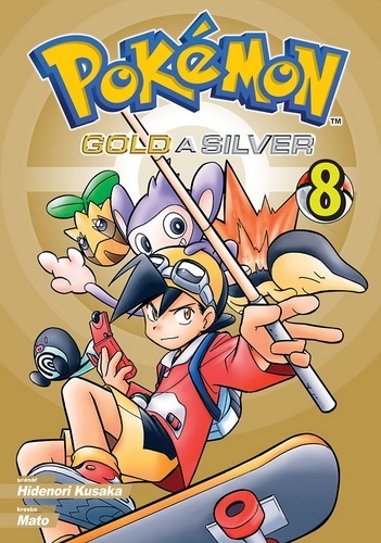 Kniha Pokémon 8 (Gold a Silver)