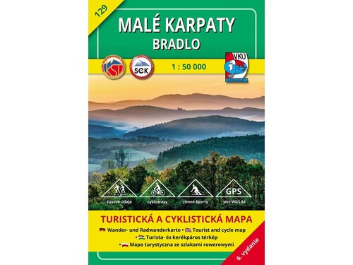 Malé Karpaty - Bradlo - TM 129 - 1: 50 000, 7. vydanie