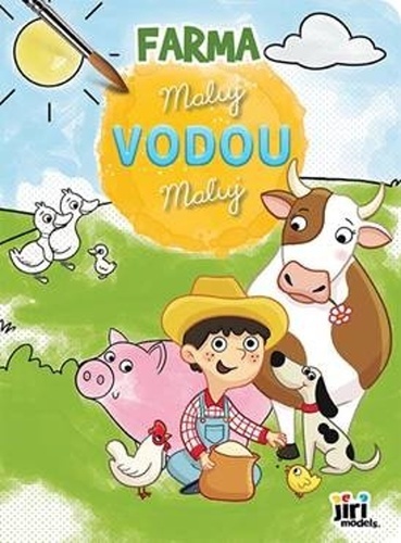 Kniha Maluj vodou Farma