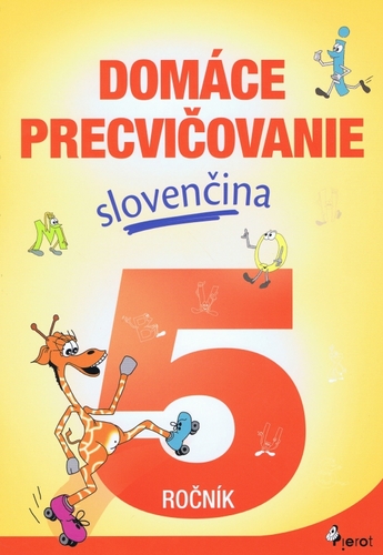 Kniha Domáce precvičovanie slovenčina 5.ročník