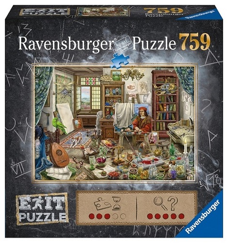 Exit Puzzle: Umelecké štúdio 759 Ravensburger