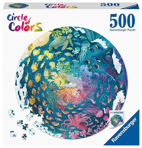Kruhové puzzle Oceán 500 Ravensburger