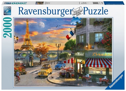 Puzzle Maľovaná scenéria 2000 Ravensburger