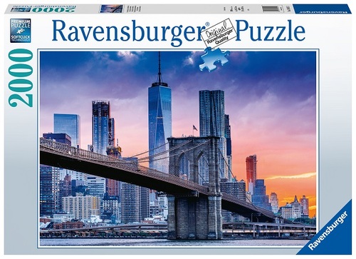 Puzzle New York s mrakodrapmi 2000 Ravensburger