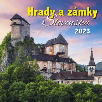 Nástenný kalendár Hrady a zámky Slovenska 2023