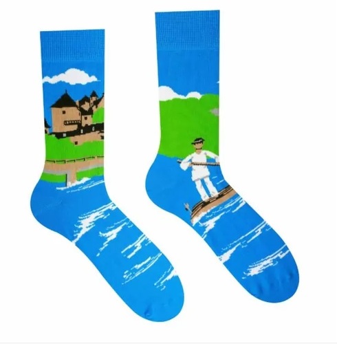 HestySocks Unisex ponožky Orava HestySocks (veľkosť: 35-38)