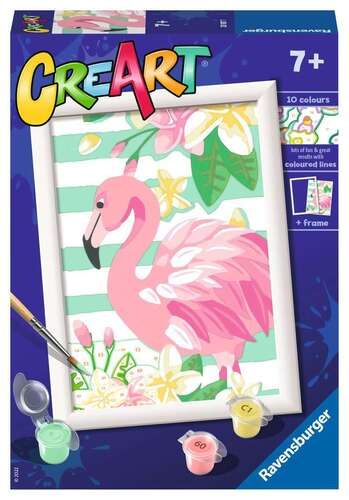 CreArt Ružový plameniak Ravensburger
