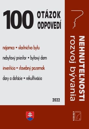 Kniha 100 OAO– Nehnuteľnosti – rozvoj bývania