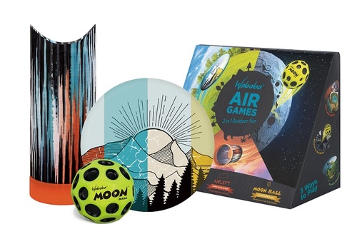 Air Games - sada troch produktov Airlyft, Wingman, Moon Ball