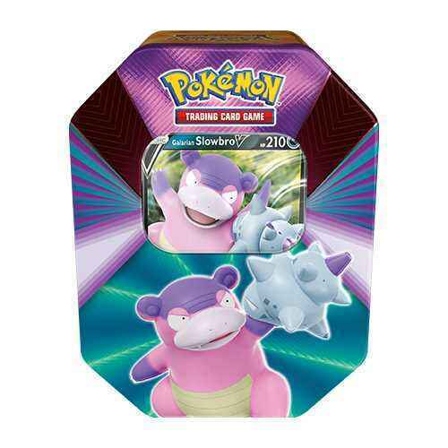 Pokémon V Forces Tin Galarian Slowbro V