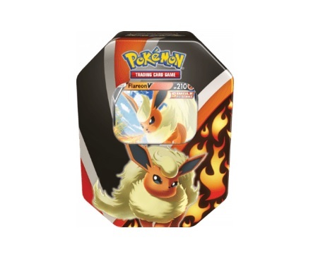 Pokémon Sword & Shield Fall V Tin - FLAREON V