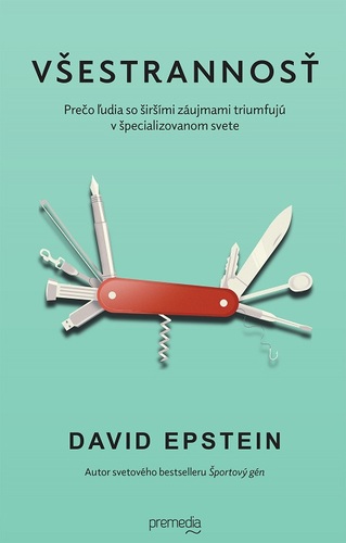 Kniha Všestrannosť - David Epstein