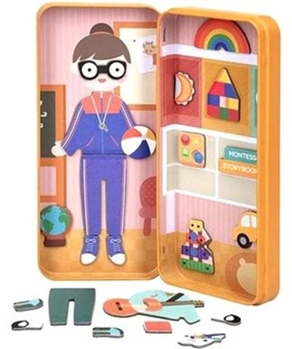 Cestovné magnetické puzzle Učiteľka