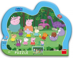Kniha Puzzle 25 Peppa Pig