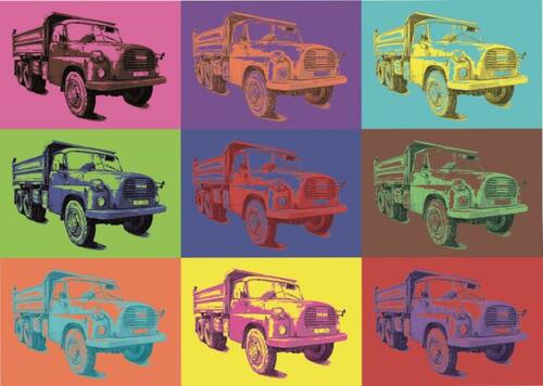 Dino Toys Puzzle Tatra 1000 pop art Dino