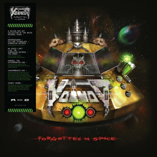 Kniha Voivod - Forgotten In Space (Box Set) 5CD+DVD