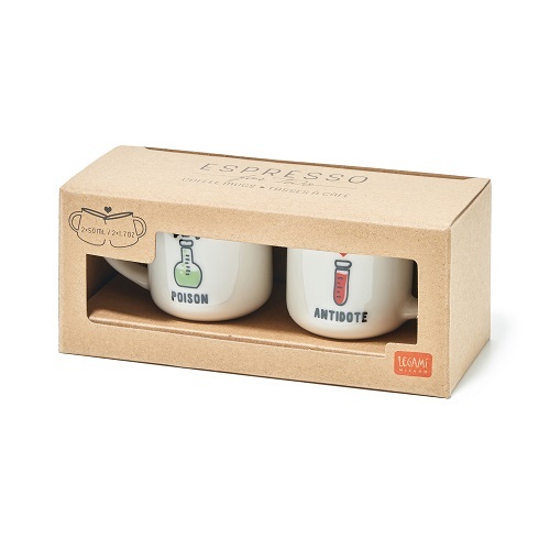 Legami Espresso hrnček pre dvoch Poison