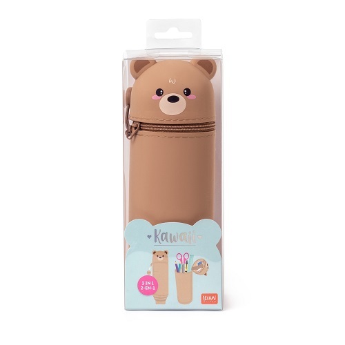 Legami Mäkké silikónové puzdro 2v1 Kawaii Teddy Bear