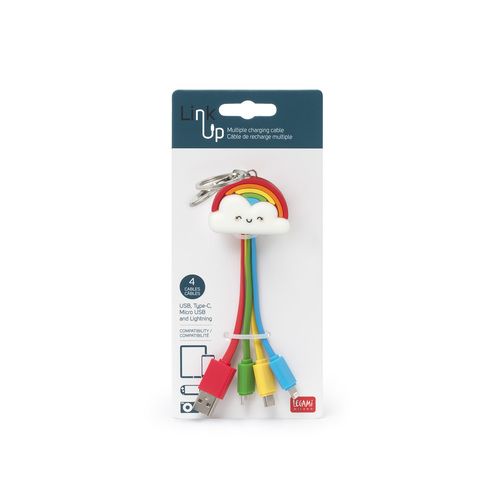 Legami Legami Nabíjací kábel Link Up Rainbow