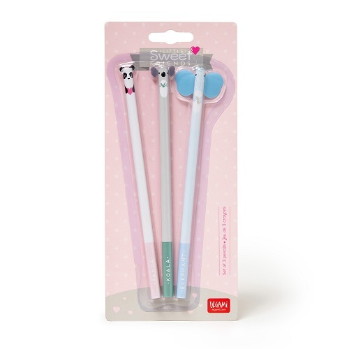 Legami Sada ceruziek Little Sweet Friends 3ks