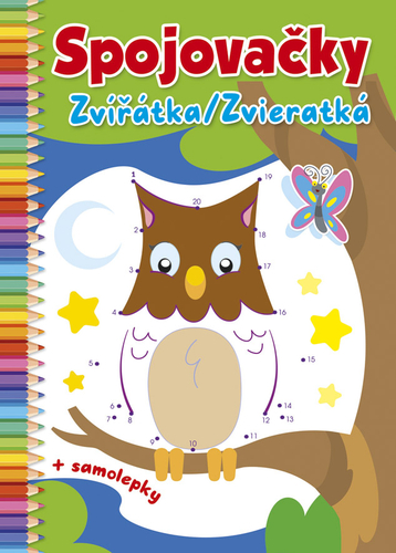 Kniha Spojovačky Zvířátka/Zvieratká