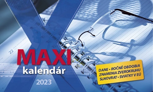 Stolový kalendár Maxi kalendár 2023