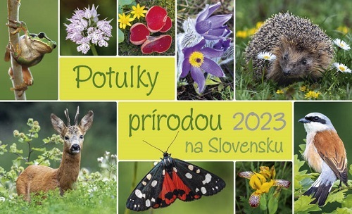 Stolový kalendár Potulky prírodou na Slovensku 2023