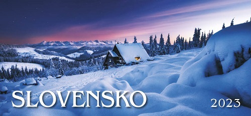 Stolový kalendár Slovensko stĺpcové 2023