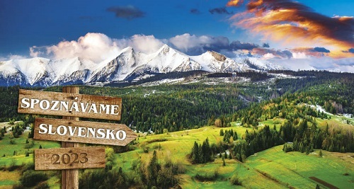 Stolový kalendár Spoznávame Slovensko 2023