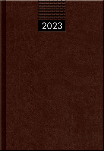 Denný diár A5 – VENETIA hnedý 2023
