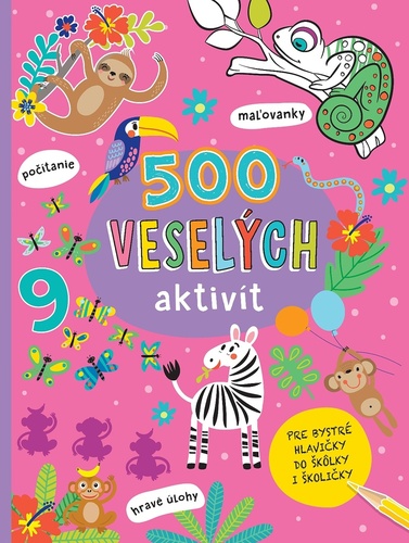 Kniha 500 veselých aktivít