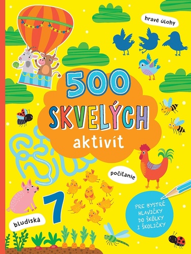 Kniha 500 skvelých aktivít