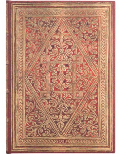 Diár Paperblanks 2023 Golden Pathway Midi VSO