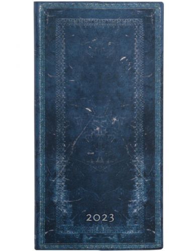 Diár Paperblanks 2023 Inkblot Slim HOR