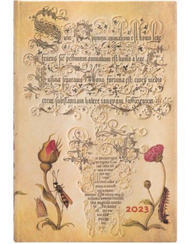 Diár Paperblanks 2023 Flemish Rose Mini DAY