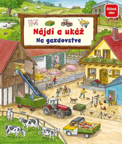 Kniha Nájdi a ukáž - Na gazdovstve
