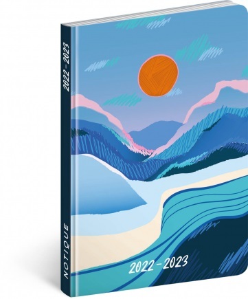 18mesačný diár Petito – Krajina 2022/2023, 11 × 17 cm