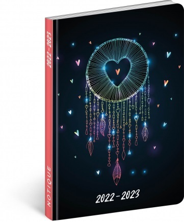 18mesačný diár Petito – Lapač snov 2022/2023, 11 × 17 cm