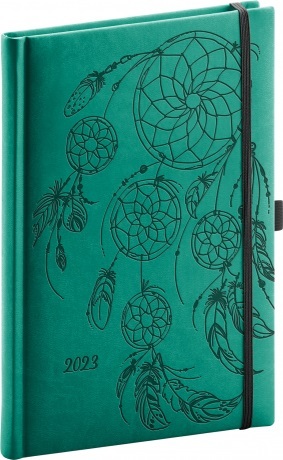 Týždenný diár Vivella Fun 2023 Lapač snov, 15 × 21 cm