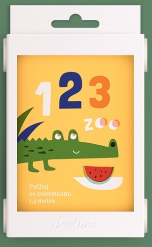 Kniha Scrollino - 123 ZOO