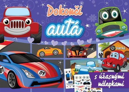 Kniha Dokonči autá