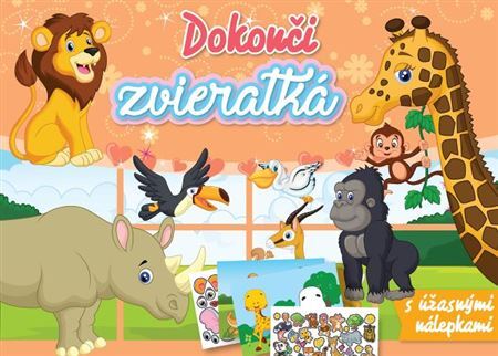 Kniha Dokonči zvieratká