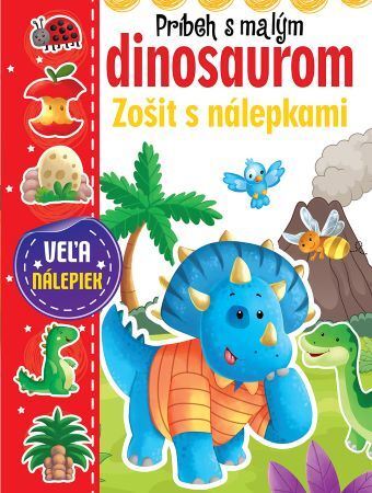 Kniha Príbeh s malým dinosaurom
