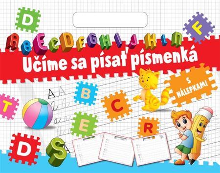 Kniha Učíme sa písať písmenká