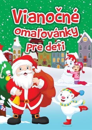 Kniha Vianočné omaľovánky pre deti