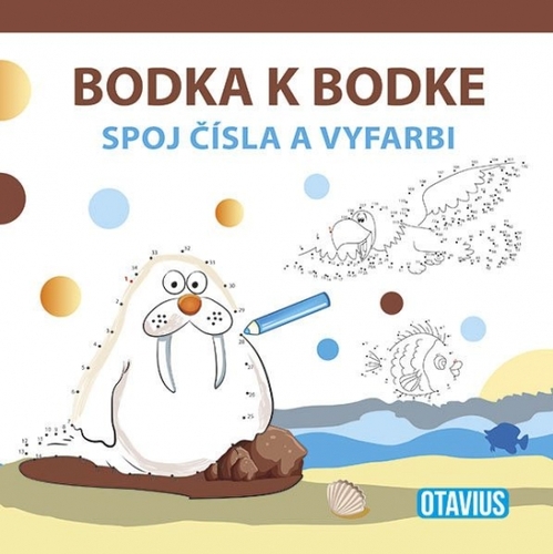 Kniha Bodka k bodke 1 - spoj čísla vyfarbi