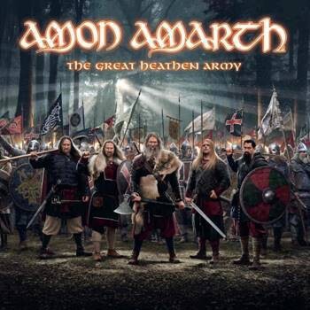 Kniha Amon Amarth - The Great Heathen Army (Red) LP