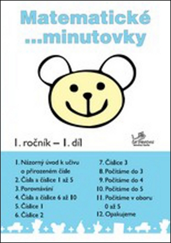 Matematické minutovky 1. ročník 1. díl, 2. vydanie