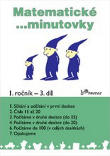 Kniha Matematické minutovky 1. ročník 3. díl - Josef Molnár,Hana Mikulenková