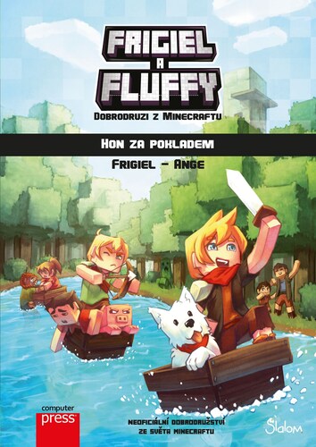 Kniha Frigiel a Fluffy - dobrodruzi z Minecraftu: hon za pokladem - Kolektív autorov